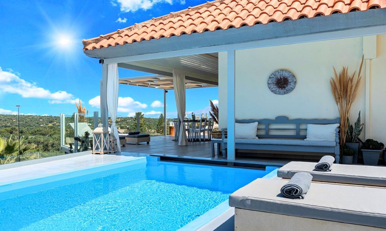 Olive Green Villa Heated Pool Άγιος Νικόλαος Εξωτερικό φωτογραφία