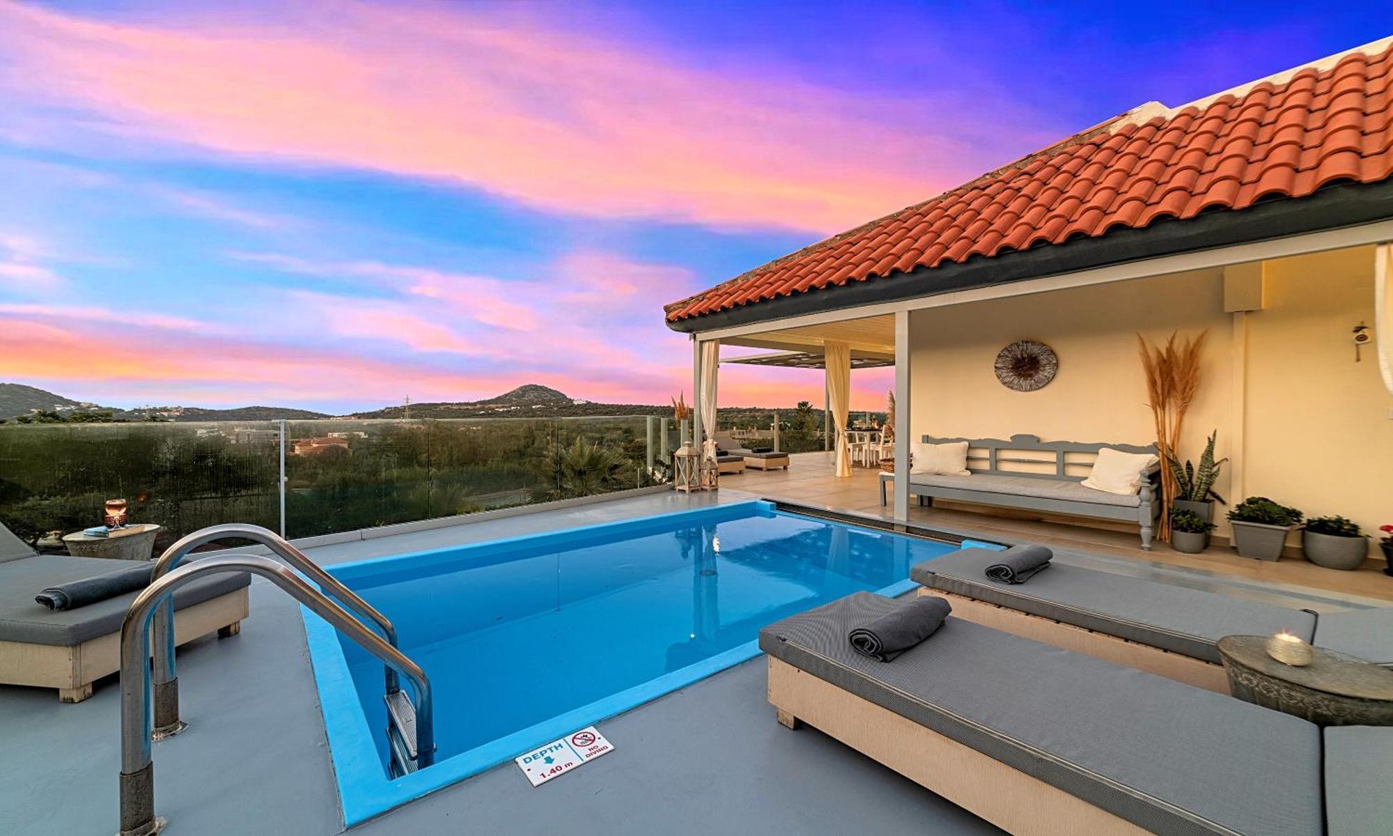 Olive Green Villa Heated Pool Άγιος Νικόλαος Εξωτερικό φωτογραφία
